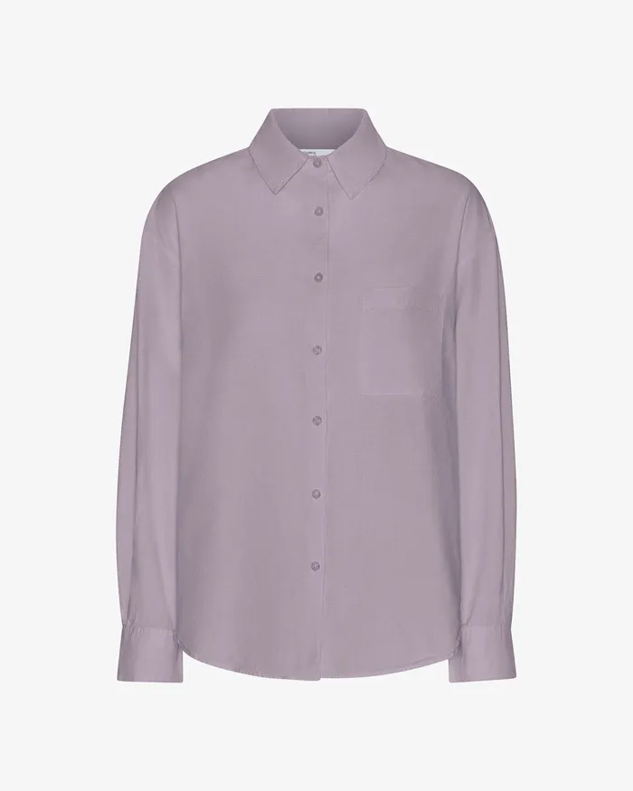 Organic Oversized Shirt 8211 Purple Haze Shirts Colorfulstandard Women