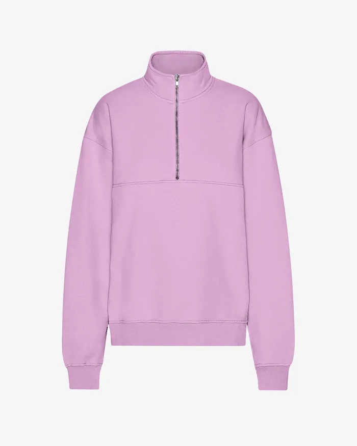 Organic Quarter Zip 8211 Cherry Blossom Women Quarter Zips Colorfulstandard