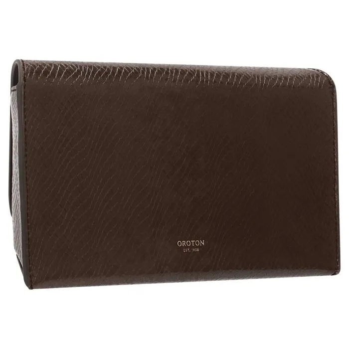 Oroton Baguette Bags Della Texture Small Baguette Mahogany 8211 Women