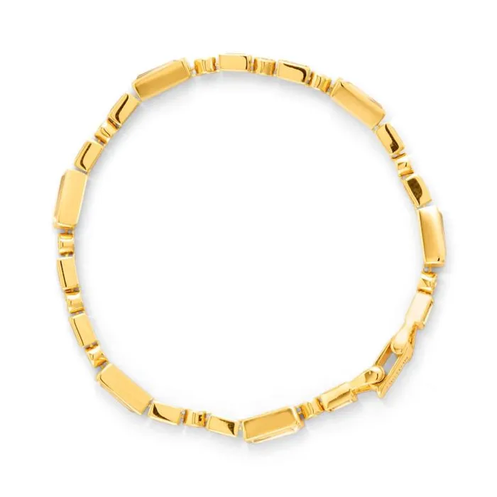 Oroton Bracelets Calypso Tennis Bracelet 18k Gold 8211 Jewellery