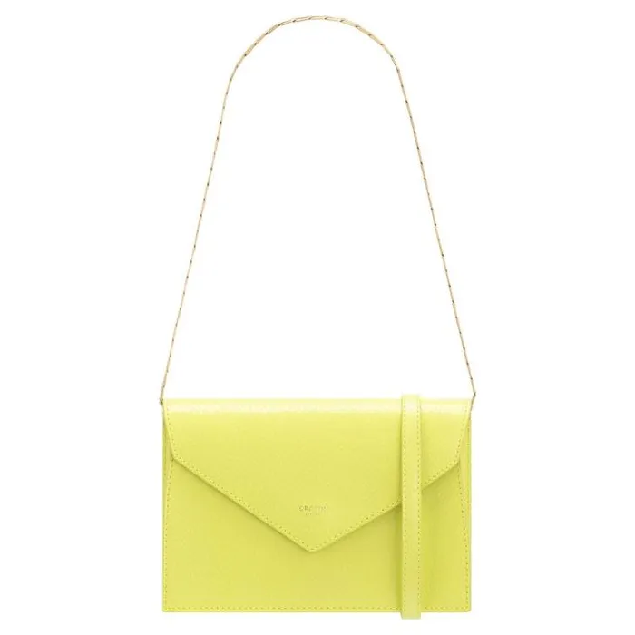 Oroton Clutches Mia Texture Clutch Sicily Yellow 8211 Women