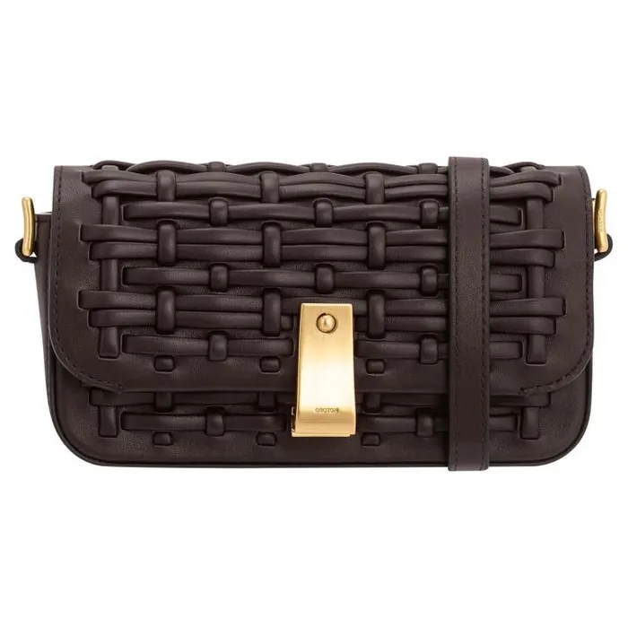 Oroton Crossbody Etta Collectable Crossbody Mahogany 8211 Women