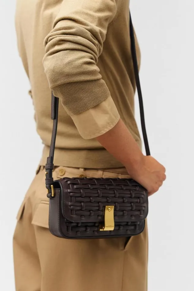 Oroton Crossbody Etta Collectable Crossbody Mahogany 8211 Women