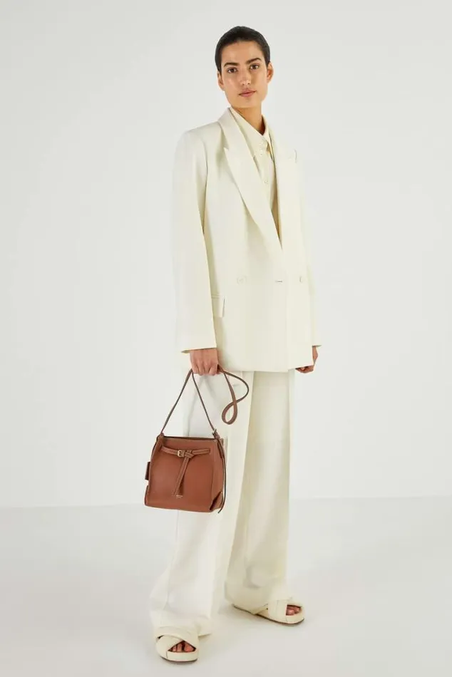 Oroton Crossbody Margot Mini Bucket Bag Whiskey 8211 Women