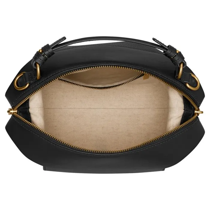 Oroton Crossbody Mica Small Bowler Black 8211 Women
