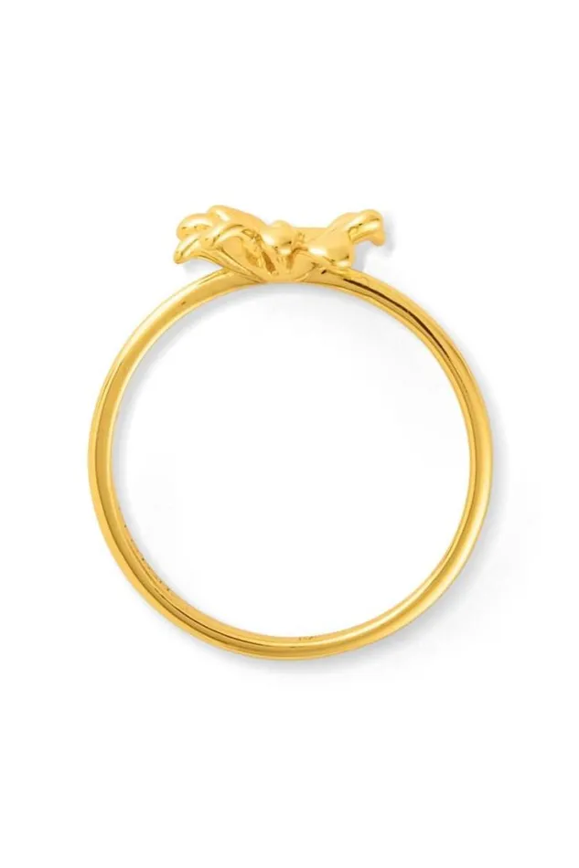 Oroton Rings Daisy Ring 18k Gold 8211 Jewellery