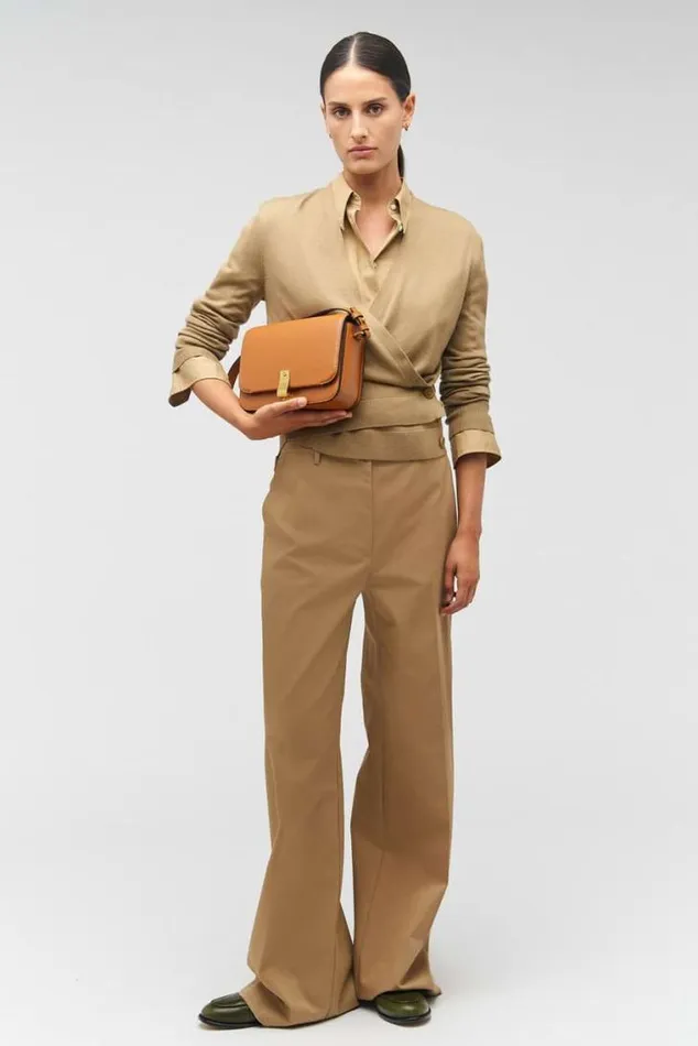 Oroton Sets Wrap Cardigan Dark Camel 8211 Women