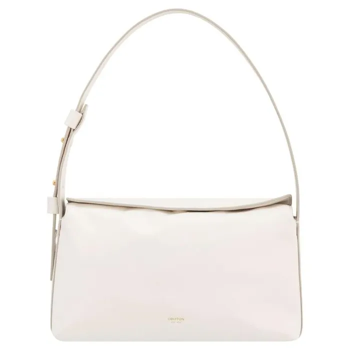 Oroton Shoulder Caroline Hobo Paper White 8211 Women