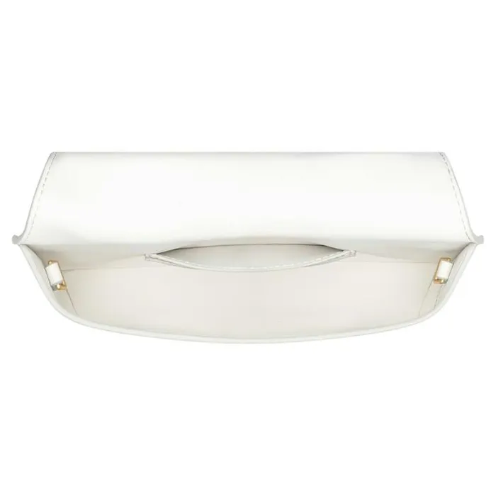 Oroton Shoulder Della Small Baguette Paper White 8211 Women
