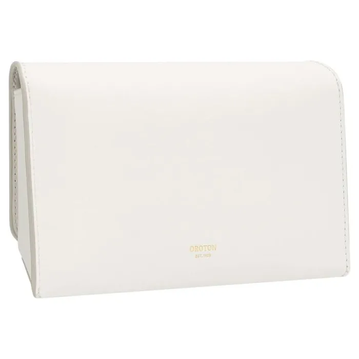 Oroton Shoulder Della Small Baguette Paper White 8211 Women