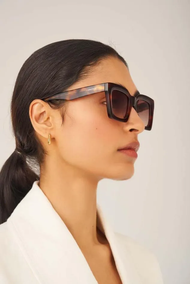 Oroton Sunglasses Reese Sunglasses Dark Tort 8211 Accessories