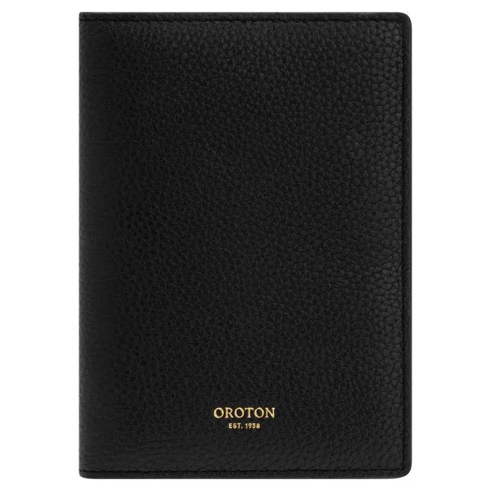 Oroton Travel Jemima Passport Sleeve Black 8211 Men