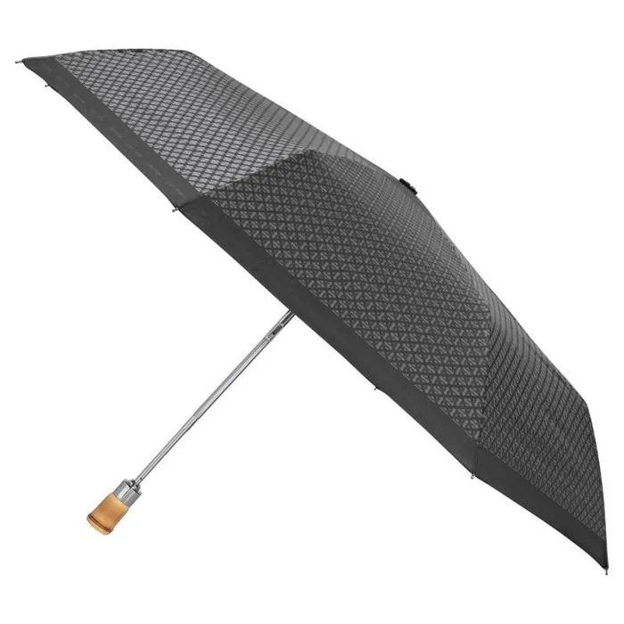 Oroton Umbrellas Bamboo Small Umbrella Blackblack 8211 Accessories