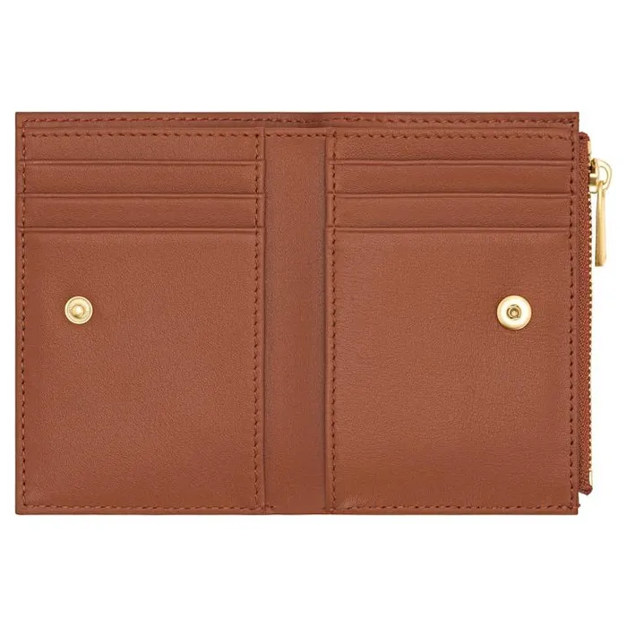 Oroton Wallets Imogen Mini 10 Credit Card Zip Wallet Brandy 8211 Accessories