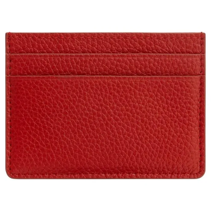 Oroton Wallets Jemima Card Holder Dark Poppy 8211 Accessories