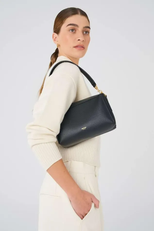 Oroton Work Alice Crossbody Black 8211 Women