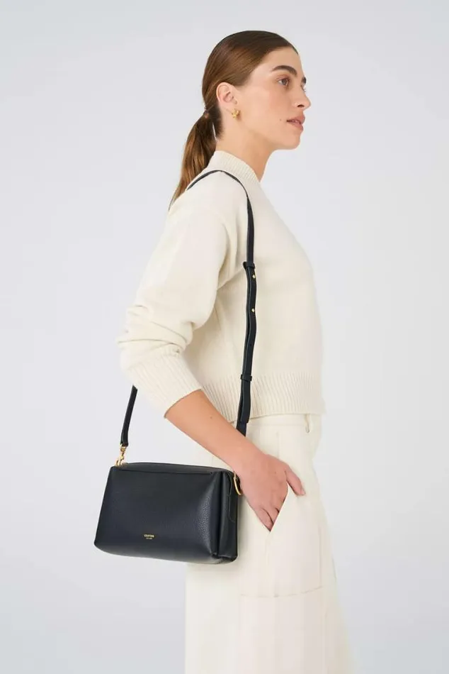 Oroton Work Alice Crossbody Black 8211 Women