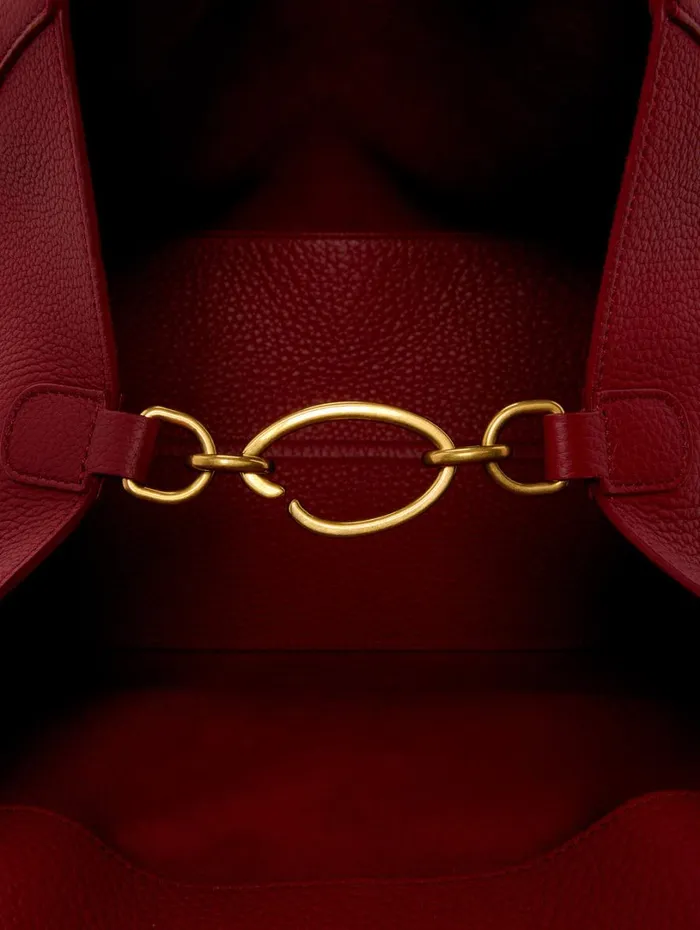 Oscar De La Renta The Topaz Scarlet Women Handbags