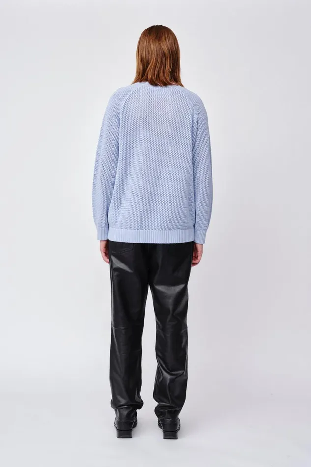Otis 8211 Chambrey Blue Men Won Hundred Knitwear