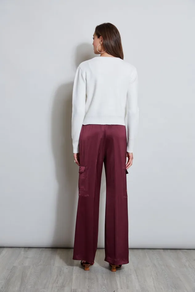 Outlet 8211 Women Tops Elie Tahari Jewel Button Cardigan Snow