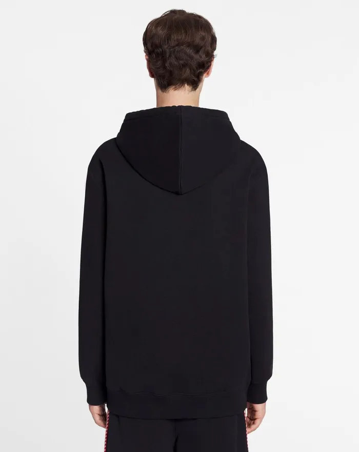 Oversized Hoodie Lanvin Curblace Black Men Lanvin Knitwear and Sweatshirts