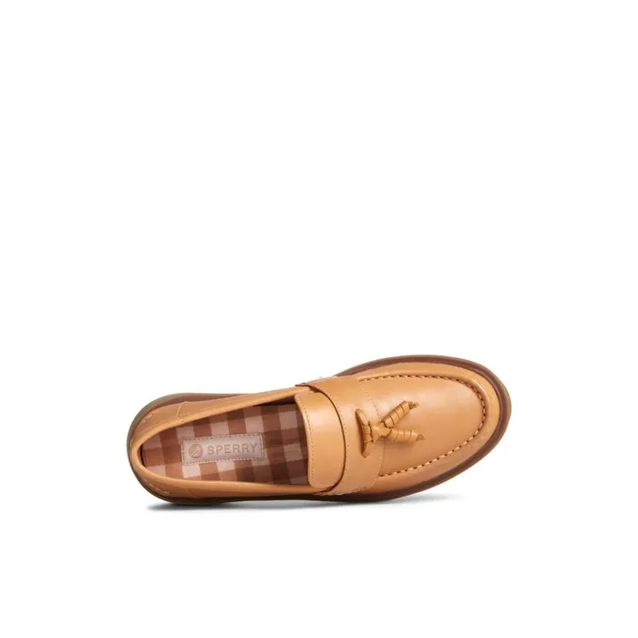 Oxfords and Loafers Women Sperry Bayside Loafer Medium Beige