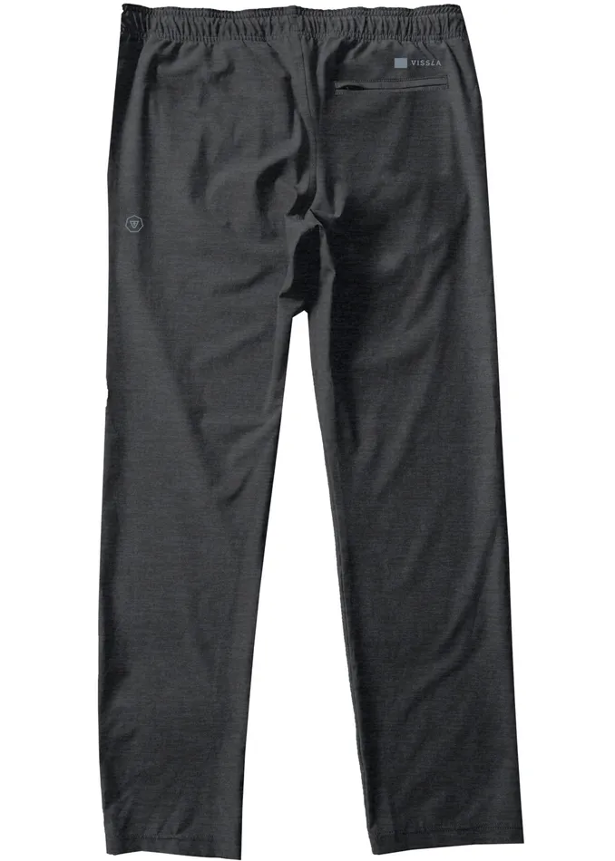Pants and Denim Vissla Men Comp Lite Eco Elastic Pant Phantom Heather