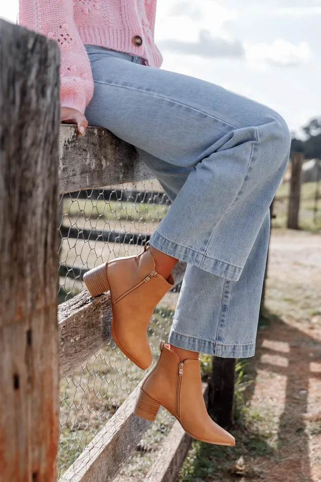 petalandpup Oliver Ankle Boot 8211 Camel Camel Women Boots