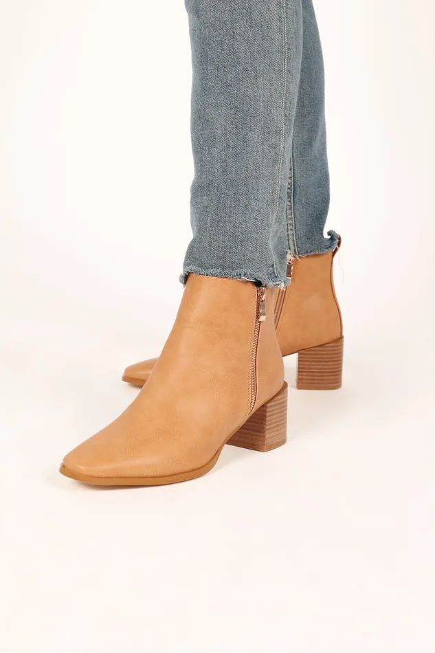 petalandpup Oliver Ankle Boot 8211 Camel Camel Women Boots