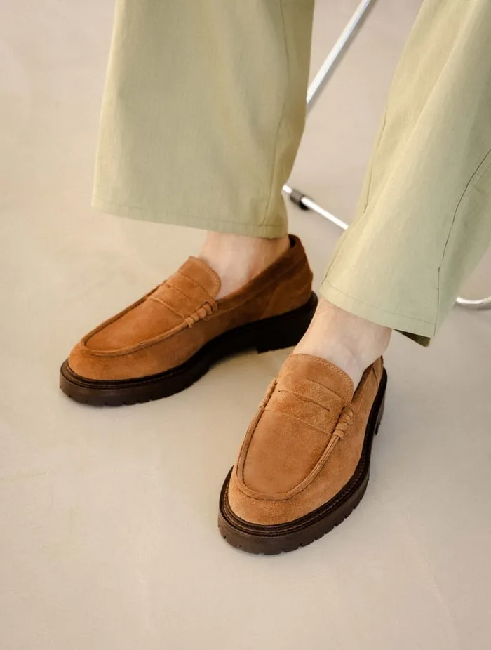Peyton Squirrel Men Bobbies Loafers