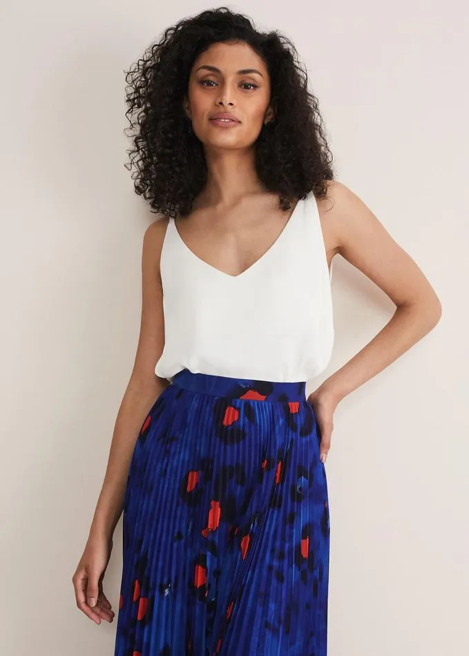 Phase Eight Alanis Cami Top Cream Women Tops and TShirts