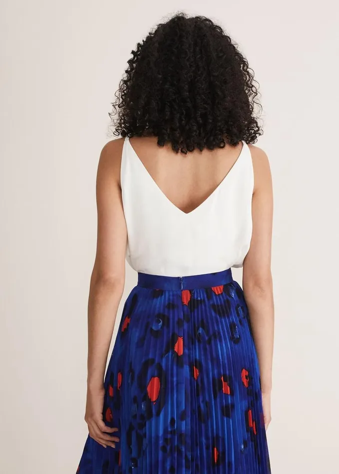 Phase Eight Alanis Cami Top Cream Women Tops and TShirts