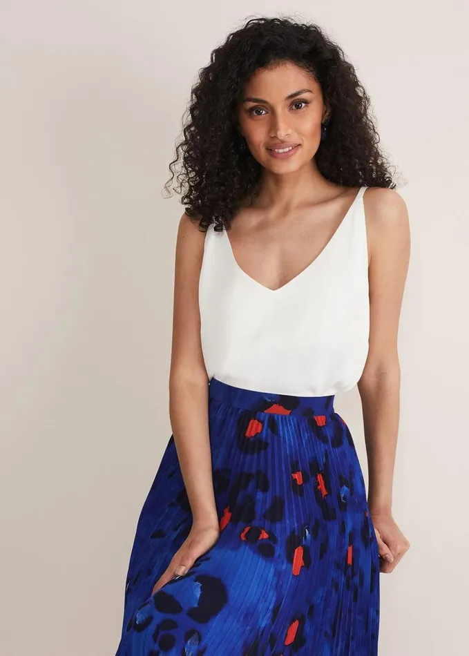 Phase Eight Alanis Cami Top Cream Women Tops and TShirts
