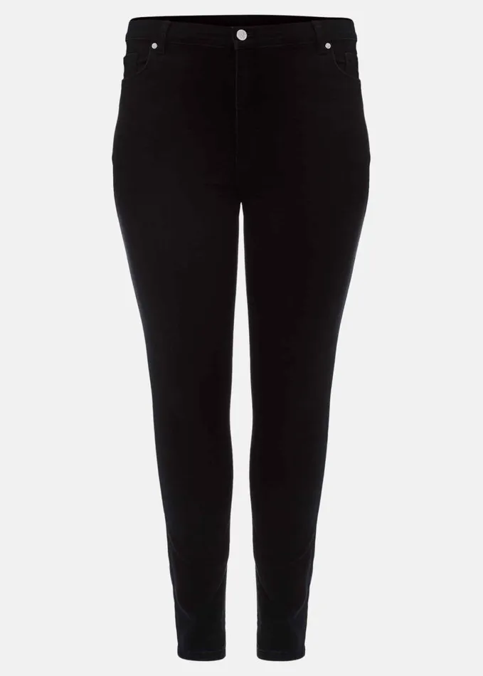 Phase Eight Alex Slim Leg Jean Black Women Jeans