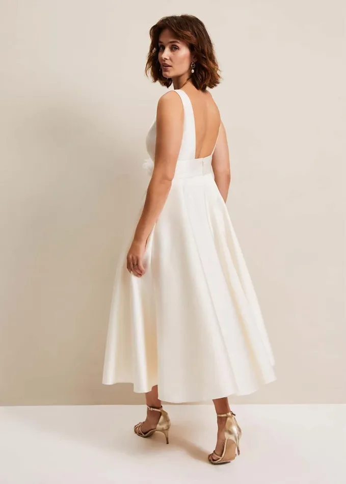 Phase Eight Ariel Fit And Flare Wedding Dress Ivory Women Dresses