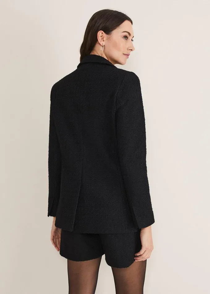 Phase Eight Auden Black Blazer Black Women Jackets