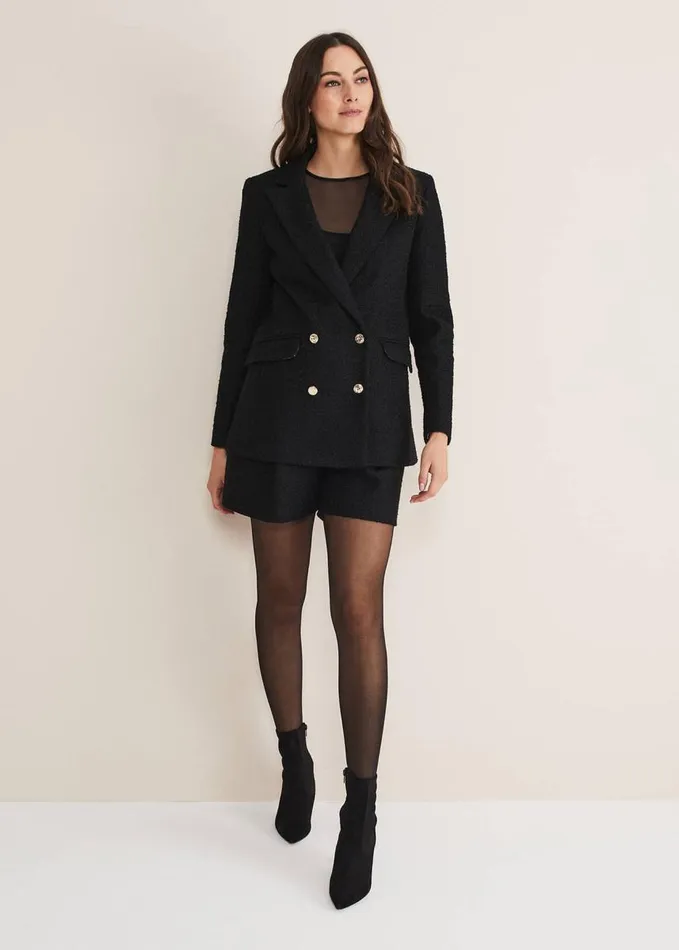Phase Eight Auden Black Blazer Black Women Jackets