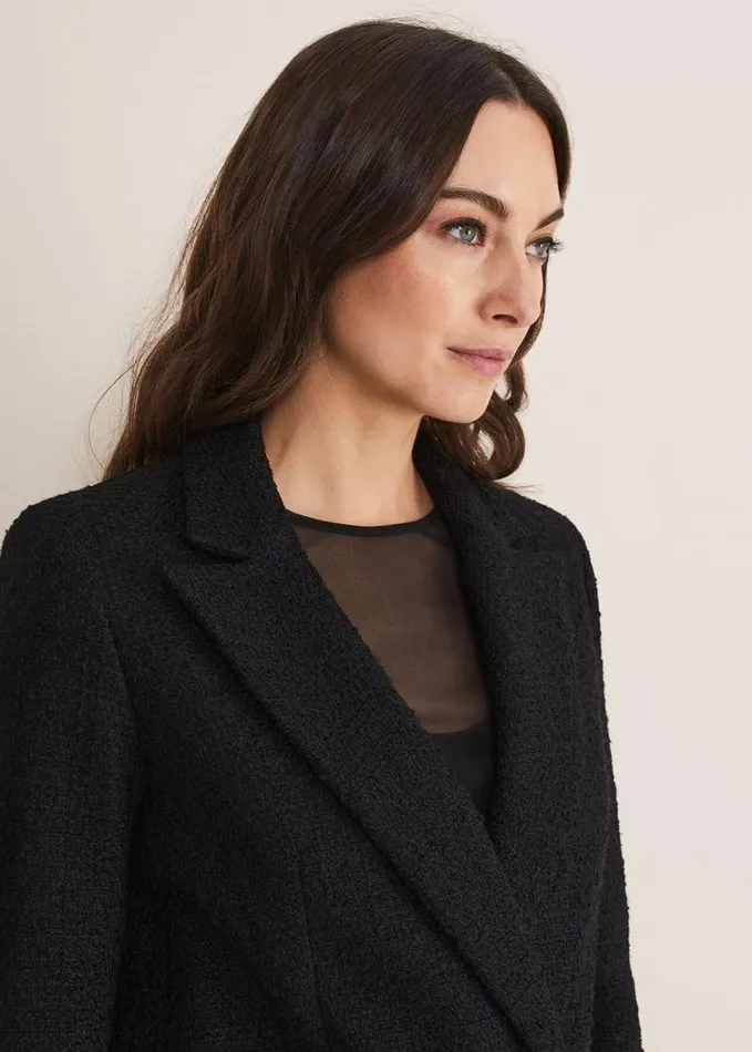 Phase Eight Auden Black Blazer Black Women Jackets