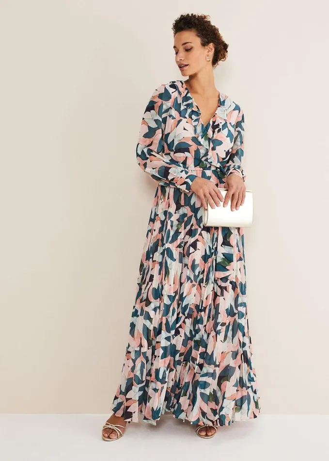 Phase Eight Averie Floral Maxi Dress Multicoloured Women Dresses