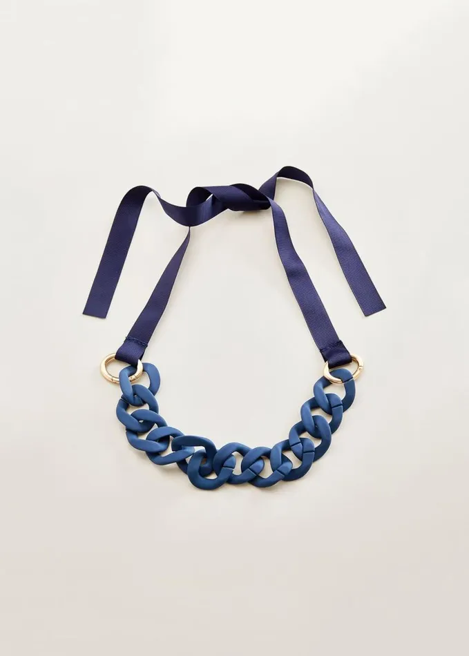 Phase Eight Bili Resin Necklace Blue Women Jewellery