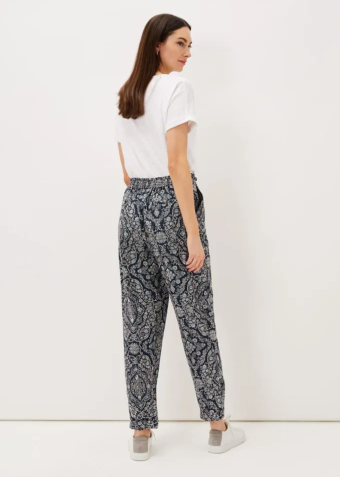 Phase Eight Charlene Paisley Jogger Cherrymulti Women Trousers