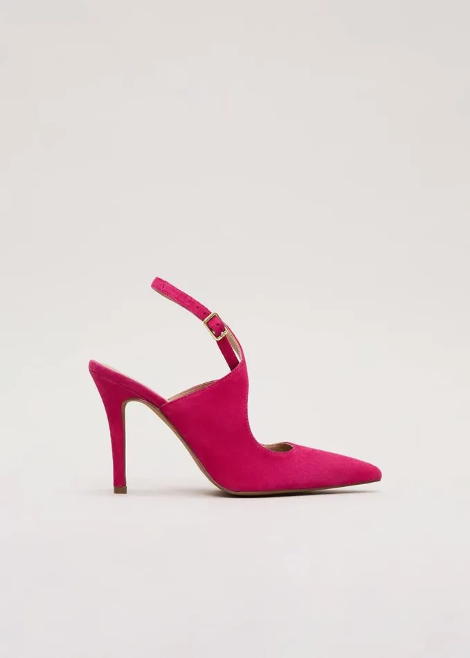 Phase Eight Cross Over Ankle Shoes Pink Women Occasion Shoes