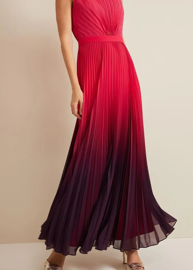 Phase Eight Daniella Ombre Maxi Dress Multicoloured Women Dresses