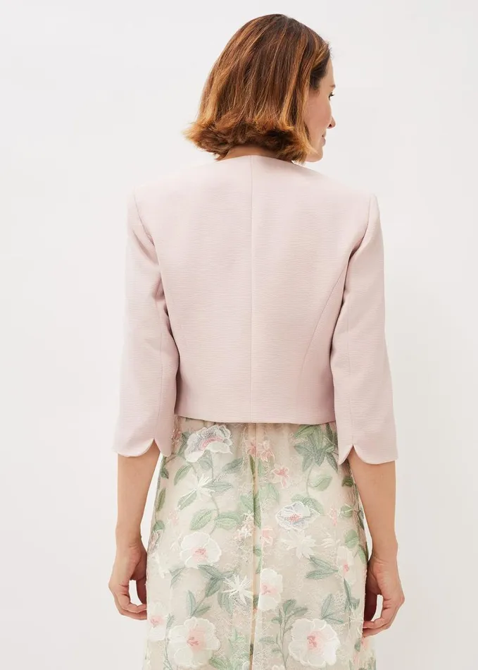 Phase Eight Devon Occasion Jacket Antique Rose Women Jackets