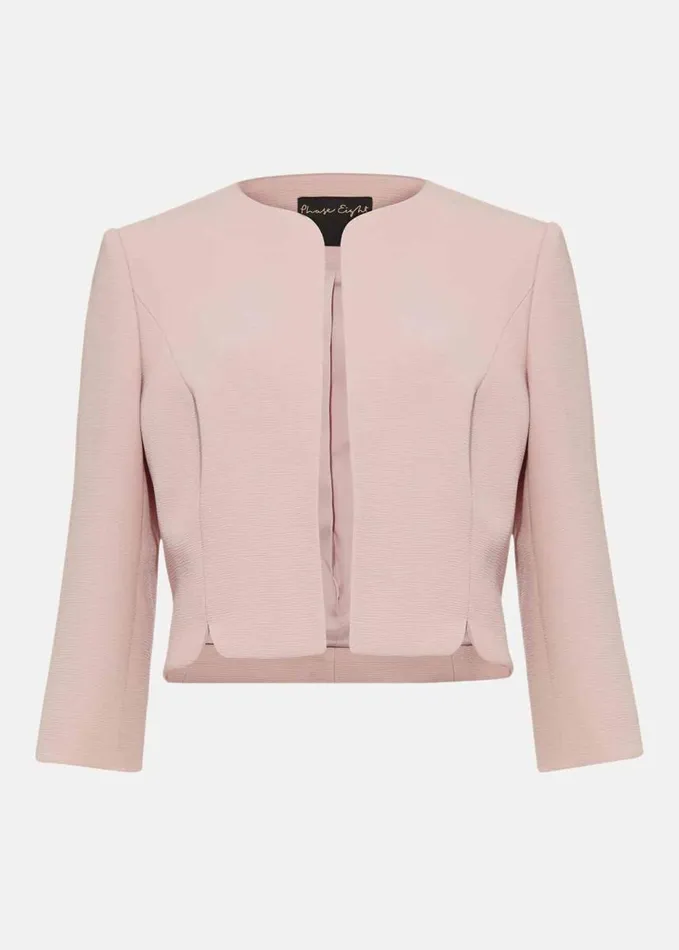 Phase Eight Devon Occasion Jacket Antique Rose Women Jackets