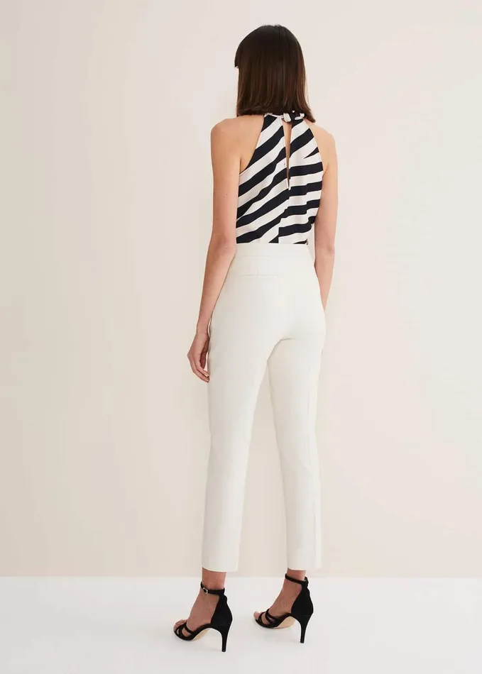 Phase Eight Eira Cigarette Trousers Almond Women Trousers