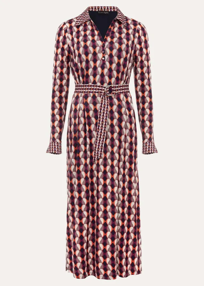 Phase Eight Elizza Geometric Print Dress Multicoloured Women Dresses