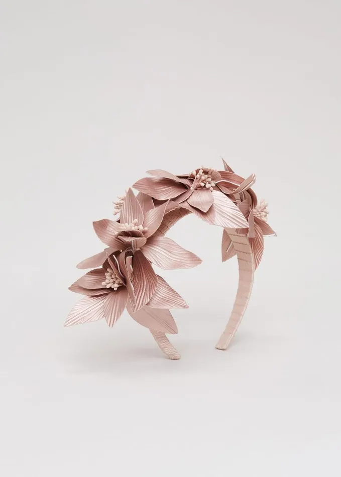 Phase Eight Floral Headband Pale Pink Women Fascinators and Hats