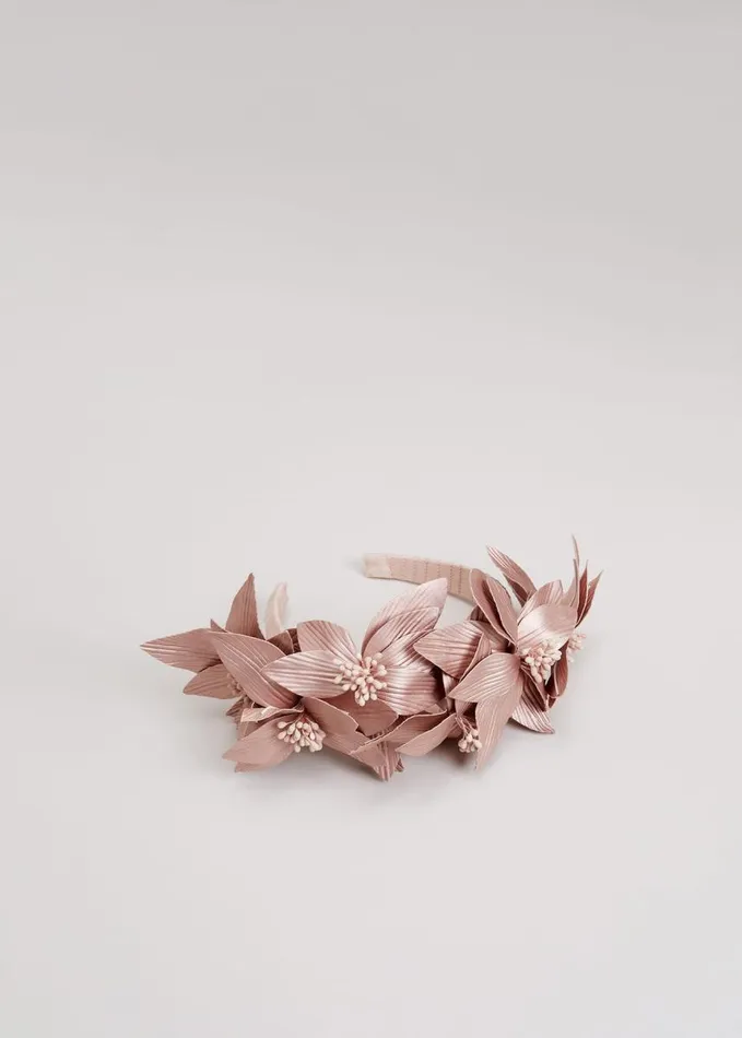Phase Eight Floral Headband Pale Pink Women Fascinators and Hats