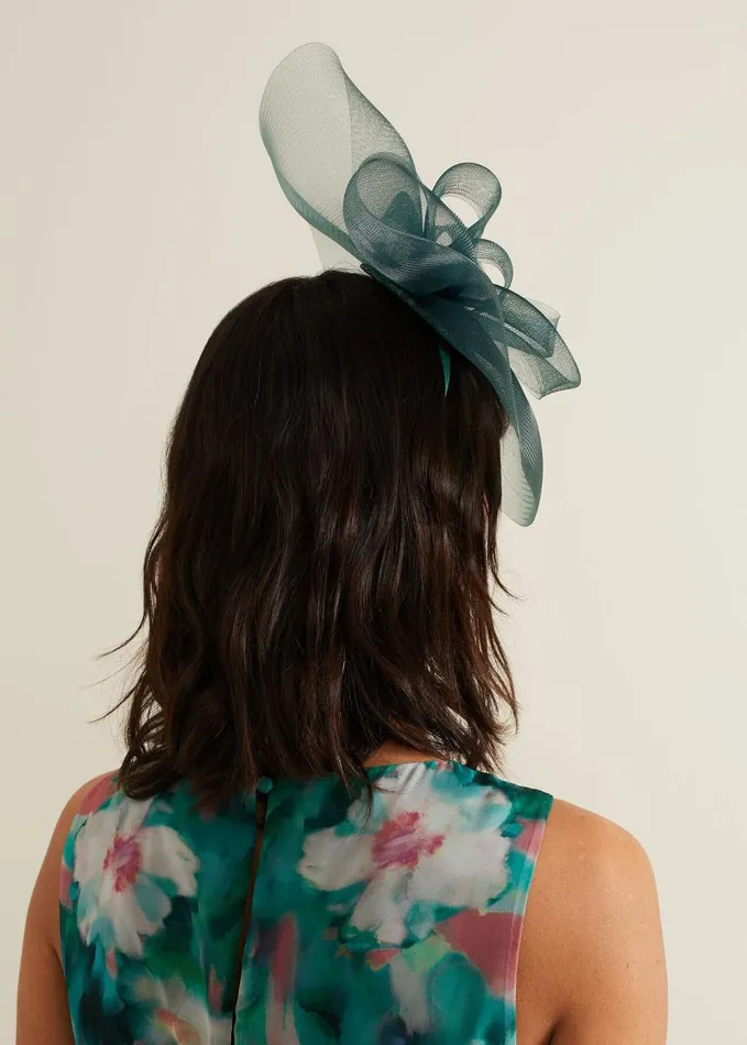 Phase Eight Green Bow Freeform Fascinator Green Women Fascinators and Hats